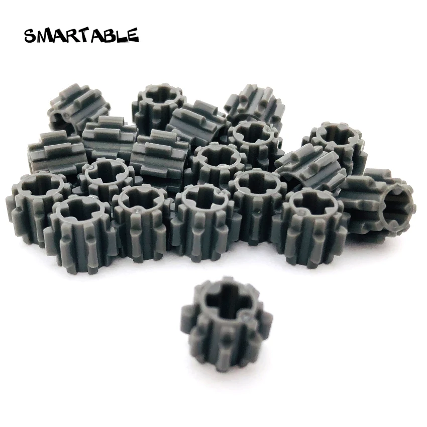 Smartable Bulk MOC Technic gear s/зубчатая рейка/набор звеньев цепи часть строительный блок игрушки совместимый technic 460 шт./лот