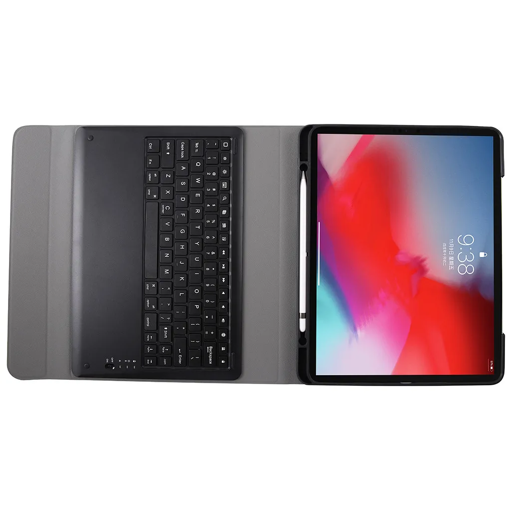 Чехол VOBERRY для IPad Pro 12,9 с функцией ручки, Беспроводная Bluetooth клавиатура, чехол для Ipad, клавиатура с функцией автоматического сна/пробуждения, Ipad Pro 12,9#2