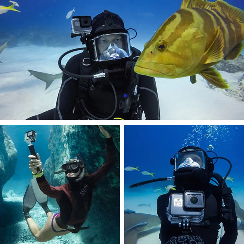 Водонепроницаемый чехол для камеры 30 метров подводный защитный Gopro Hero 4 3 + Go Pro