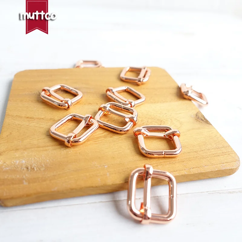 DIY ошейник аксессуар регулируемой пряжкой 15 мм лямки Рюкзак ремни металлу прочное оборудование LXK-015R