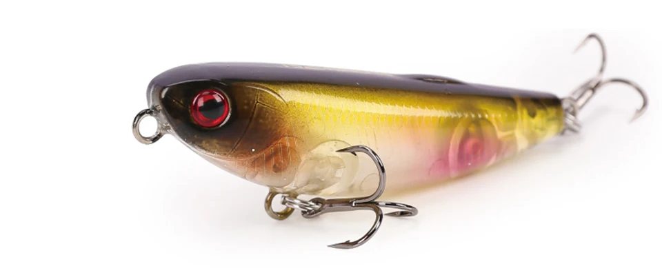 TSURINOYA DW62 5,0 см/5 г мини Topwater приманка для рыбалки Карандаш Твердые Приманки рыболовные приманки маленькие карандашные приманки