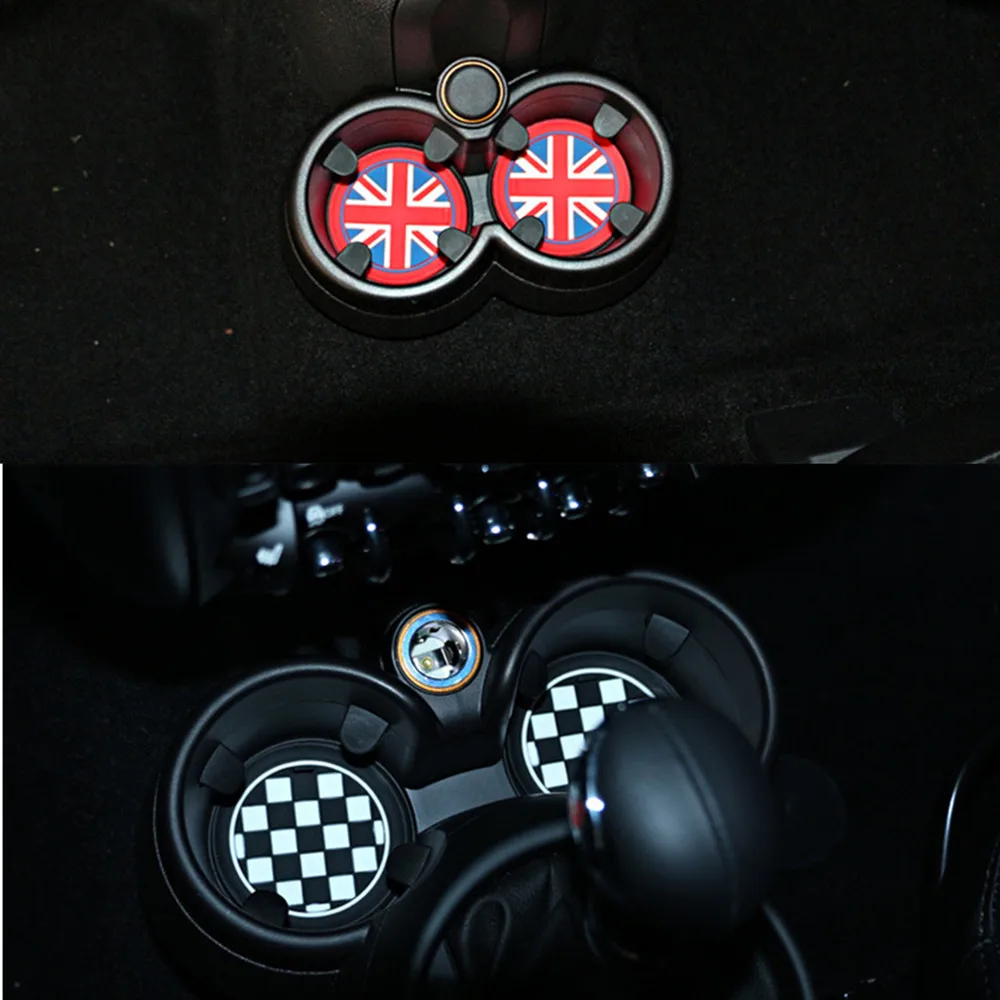 Нескользящий коврик для Mini Cooper Cup автомобильный Стайлинг аксессуары силиконовые