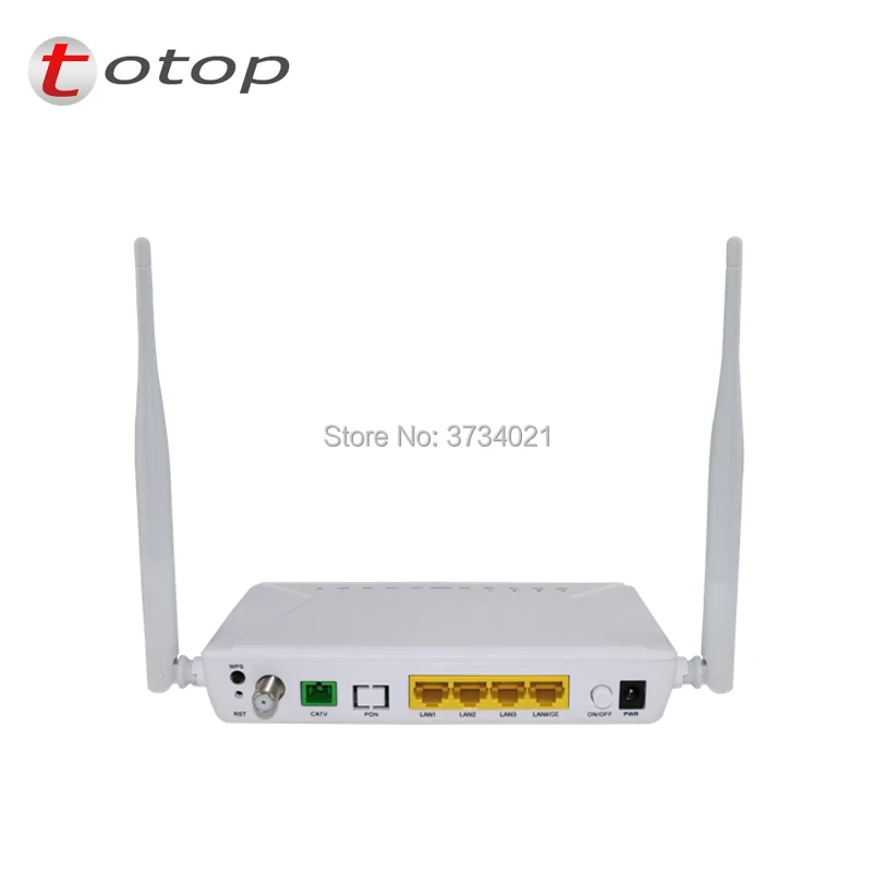10 шт./лот GPON ONU терминал с оптическим сетевым блоком и окончанием OPRL804GCW CATV портом