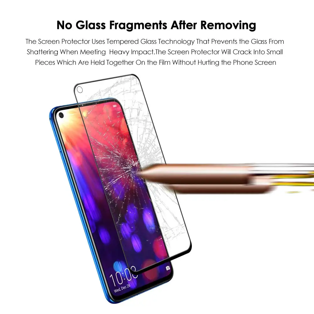 Закаленное стекло Защитная пленка для huawei honor view 20 V20|Защитные стёкла и плёнки