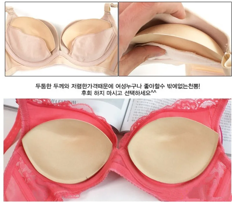 Woman Foam Bra/Swimsuit/Swimwear/Bikini Padding Insert 3pair=6pc Triangle Pad Breast Lifter Cups Enhancer Pads Women Intimates|foam bra|bikini