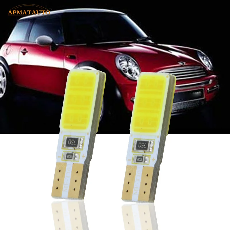 2x T10 W5W CANBUS светодиодный габаритный фонарь для BMW MINI COOPER|t10 bulb led|t10 25w led fluorescent tubebulb