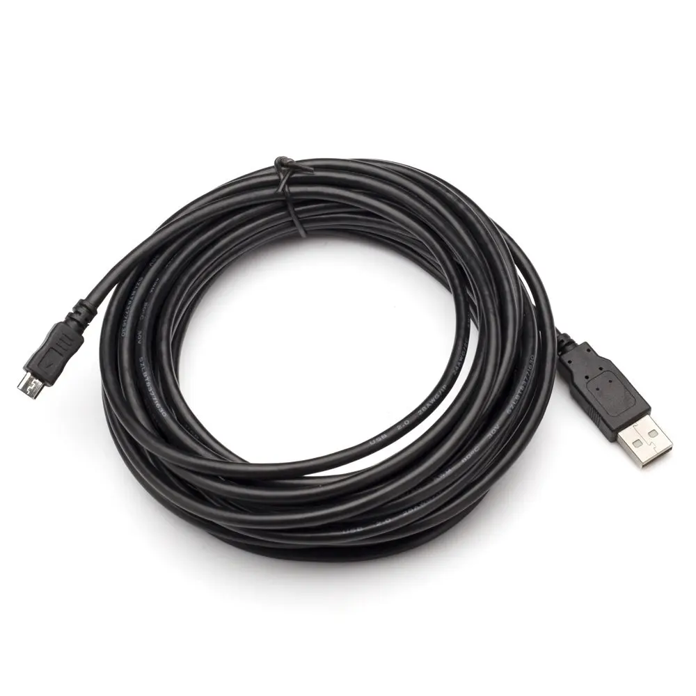 Удлинитель питания Micro USB сверхдлинный для квадрокоптера гнездовой камеры