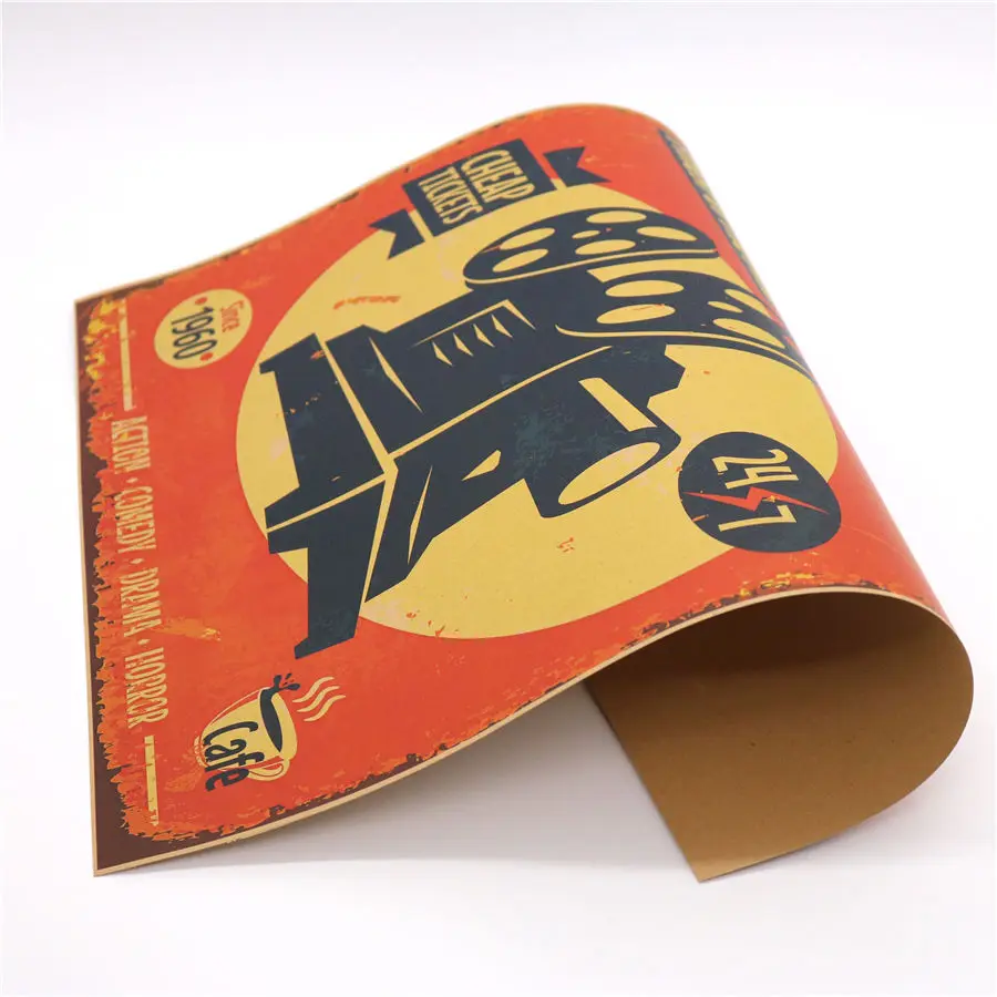 Постер классического кинотеатра винтажные плакаты украшение в стиле ретро