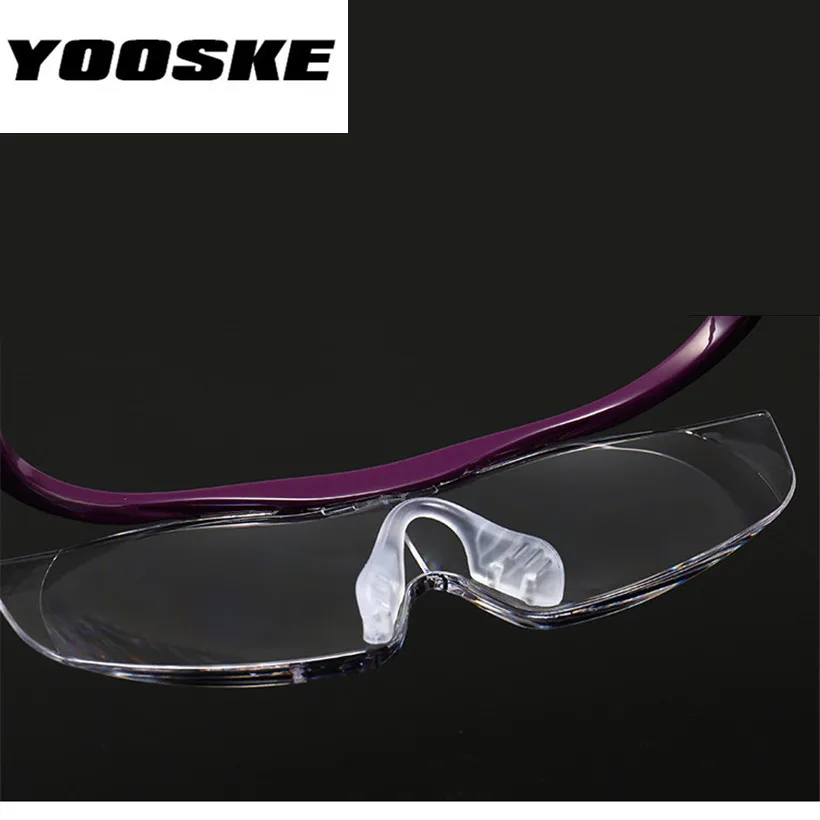 

YOOSKE Big Vision 1.8 times Reading Glasses Magnifying Presbyopic Glasses Magnifies 300 Degree Magnifier Lens Presbyopia Eyewear