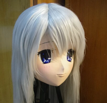 (C2-060) высокое качество ручной работы женский силиконовый каучук косплей с маской