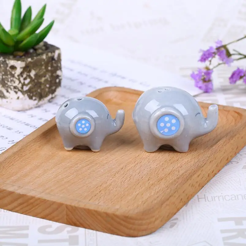 Керамический шейкер Baby shower favor 'Mommy and Me Little Elephant для соли и перца подарки на