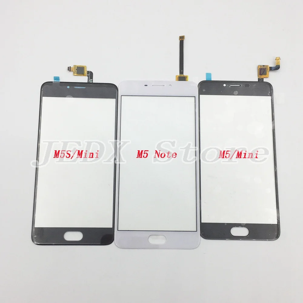 Сенсорный экран сенсорный фронтальное стекло Панель для Meizu M5 Примечание M5S Meilan