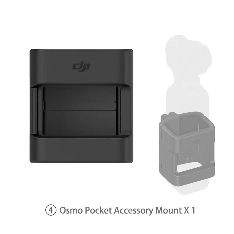 DJI OSMO карманный беспроводной модуль OSMO Карманный контроллер колеса DJI OSMO Карманный 3,5 мм адаптер с карманные аксессуары крепление