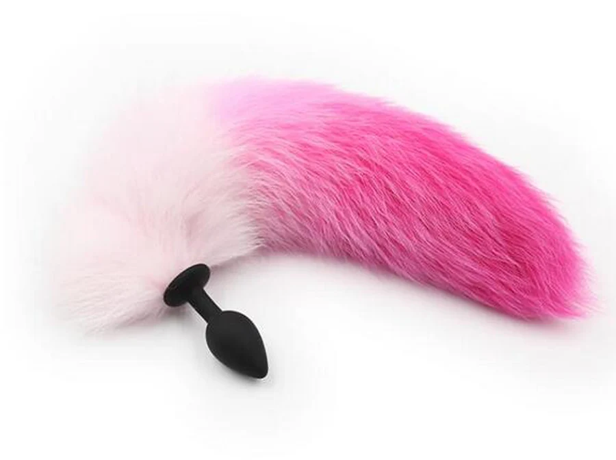 Erotic Fox Tail Anal Plug Silicone/ Metal Butt Fetish Sexy Sex Toys For Women Adult Products |