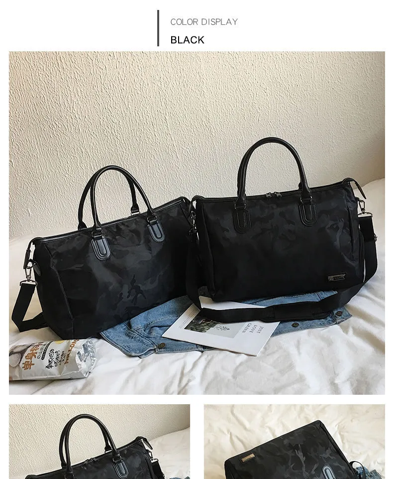 Wobag, модная Дорожная сумка на короткие расстояния, Оксфорд, водонепроницаемая, большая вместительность, мужская и женская спортивная сумка, камуфляжная, ручная сумка для багажа