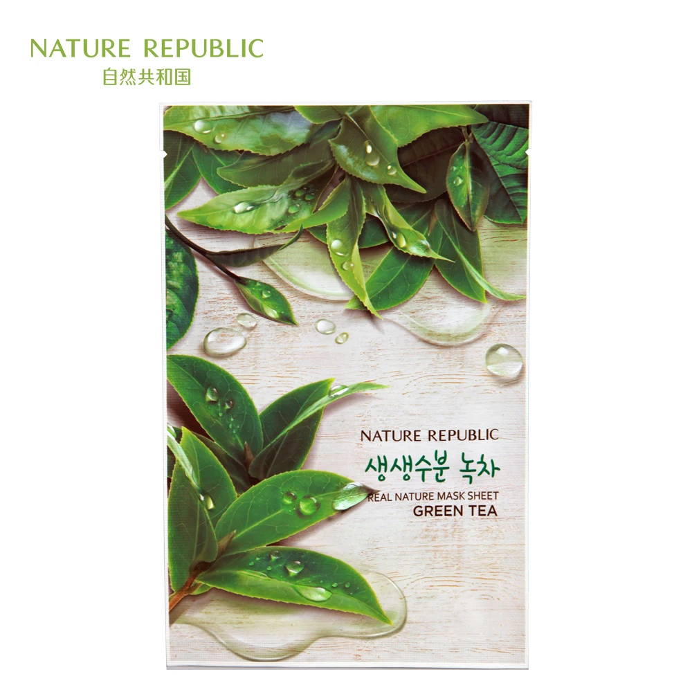 12pcs/lot EXO Nature Republic Sheet Mask Moisturizing Oil Control Whitening Shrink Pores Facial Korean Face Mask|Средства для ухода