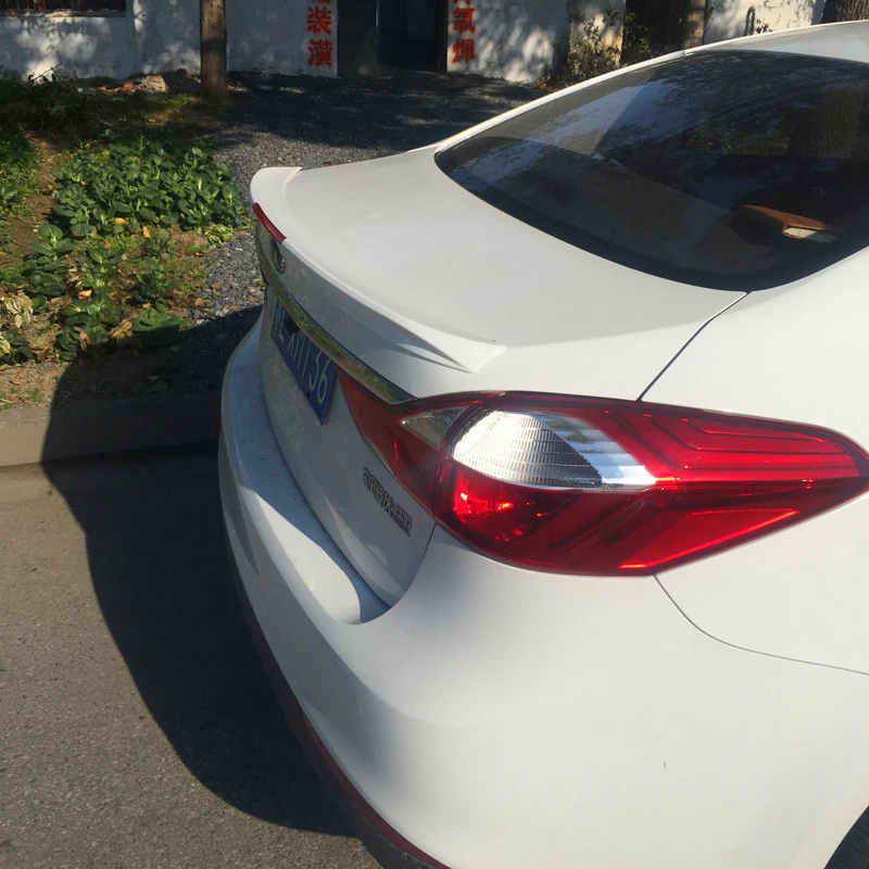 Спойлер для Kia Forte K3 высококачественный АБС-пластик праймер на заднее крыло