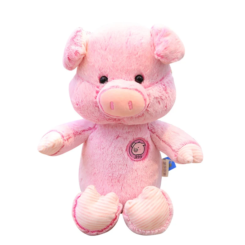 

30/40/60/80 Cm Soft Pig Plush Toy Soft Stuffed Cute Animal Pig Lovely Dolls For Kids Appease Toy Baby's Room Decoration