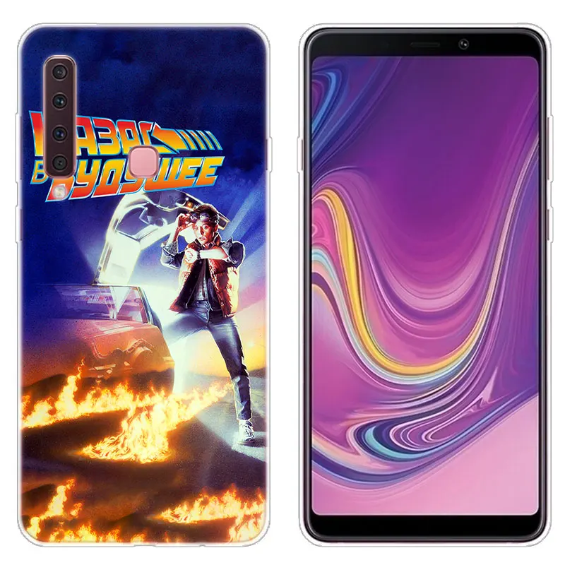 Back to the Future мягкий чехол для samsung Galaxy A90 A80 A70 A60 A50 A40 A30 A10 A20E A2CORE A9 A7 A8 A6 плюс A5 крышка