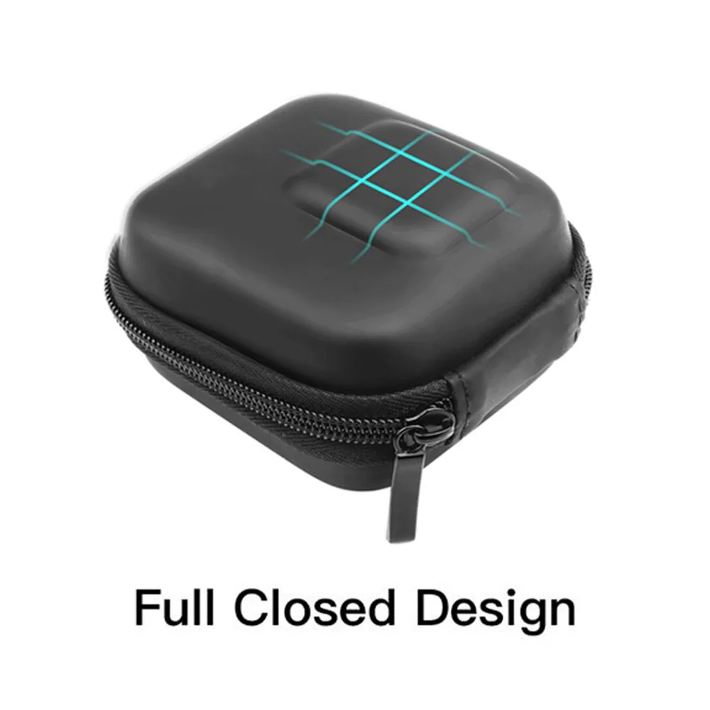 Full Closed Design Для GoPro Hero 7 6 5 черный Мини EVA защитный чехол для хранения сумка коробка крепление для Go Pro Hero 7 6 5 Аксессуары - Цвет: Full Closed Design
