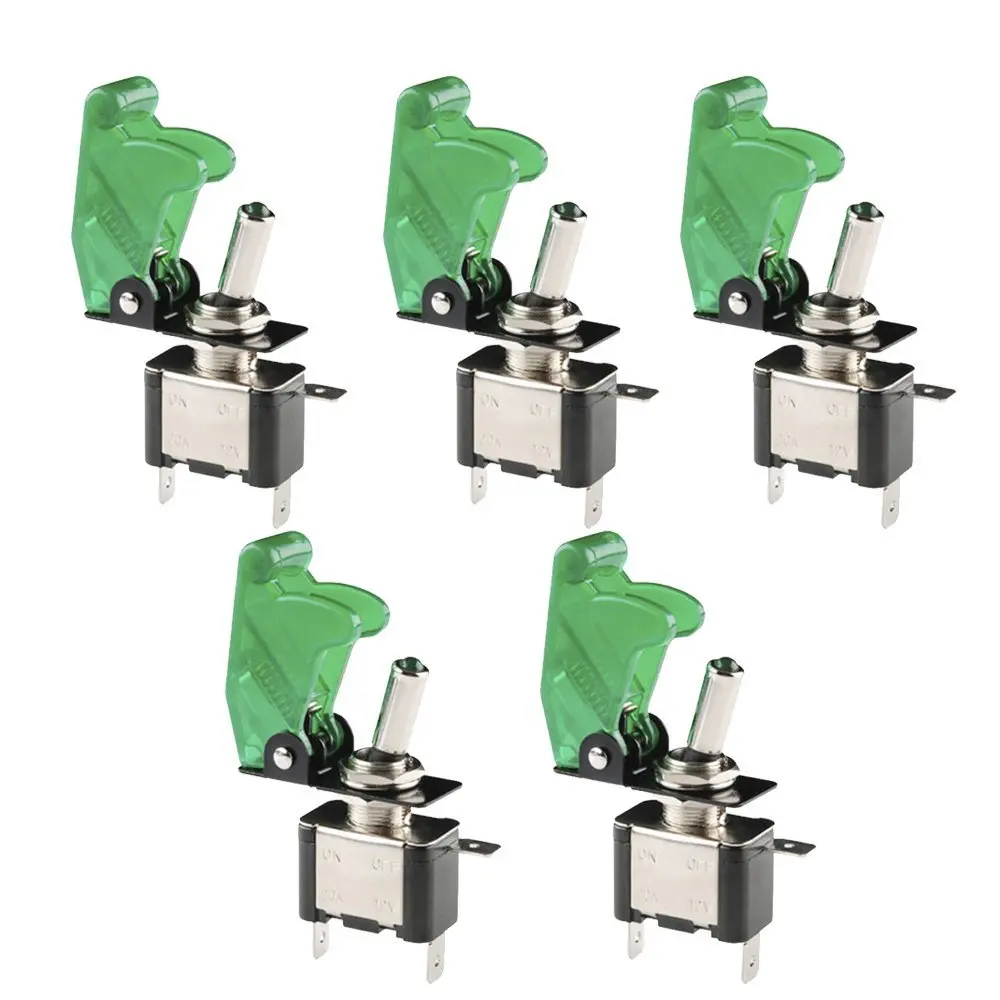 EE support 5 шт. светодиодный переключатель SPST вкл/выкл автостайлинг 12 В 20 А |