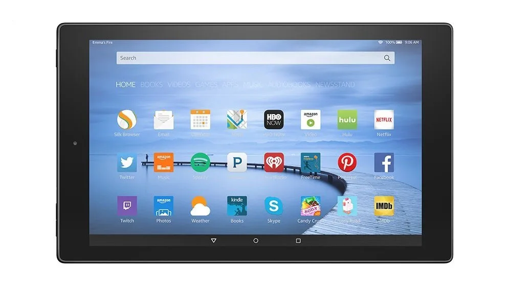 Мягкая защитная пленка для экрана против отпечатков пальцев Amazon Fire HD 10 (2017)/Kindle 1