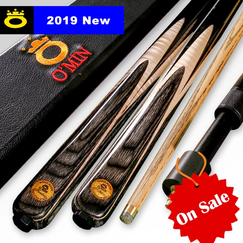 online Omin Min Snooker Cue High-end Uma Peça Snooker Cue Ou 3/4 Peça Cue Com Excelente Caso Com Extensão Telescópica Snooker Vara