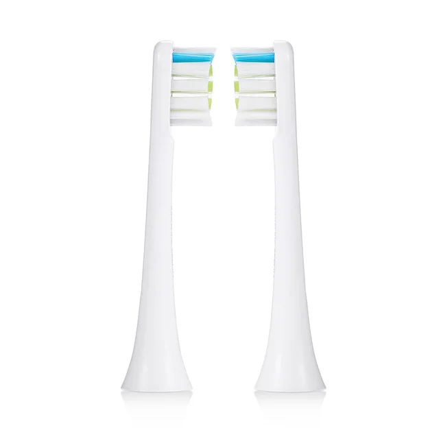 White Оригинальная Xiaomi Soocare X3 2 шт SOOCAS сменная электрическая головка для зубной щетки SOOCAS/Xiaomi Mijia SOOCARE X3 головка щетки - Цвет: White
