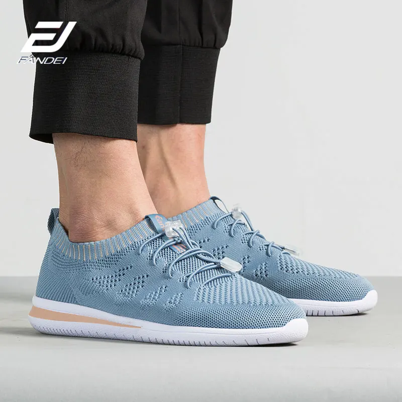 FANDEI/новый тренд спортивная обувь для мужчин дышащая с flyknit мужские кроссовки