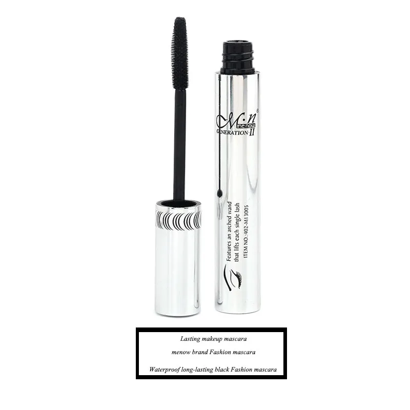 MENOW серебро трубка тушь Curl mascara 3d Стройный roll + черный карандаш для глаз один |