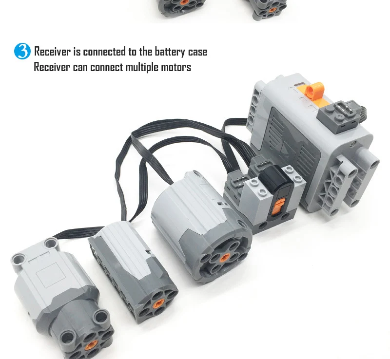 Технические Запчасти Мощность функции Servo Мотор техника Запчасти Technic Набор строительных блоков Совместимость лего 8883 8881 8882 88003 кирпич