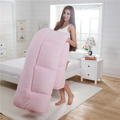 pink duvets Утолщенное зимнее одеяло, имитирующее овечья шерсть, теплое постельное одеяло camoFleece, одеяло AB, сторона верблюда, лоскутное одеяло, домашний текстиль, фланель - Цвет: pink duvets