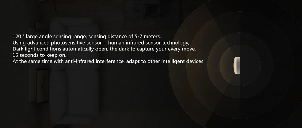 Xiaomi Mijia светодиодный ночной Светильник для коридора датчик движения тела для Xiaomi инфракрасный пульт дистанционного управления ночной Светильник умный дом Ночная лампа