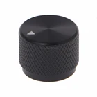 Ручка потенциометра с вращающимся управлением, черный Алюминиевый диаметр 0,24 дюйма, 20 мм x 16 мм, ручка потенциометра LW, Прямая поставка