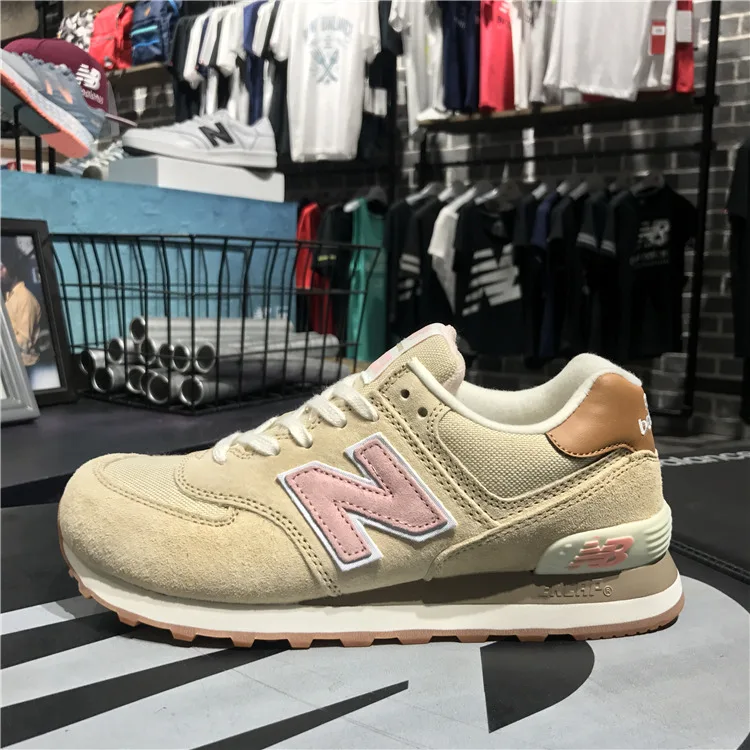 New Balance 574 женская обувь модные кроссовки для бега кроссовки для отдыха NB574 Wl574bca/bcb/bcc