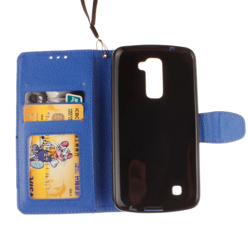 Роскошный чехол-портмоне в ретро-стиле кожаный чехол для LG K7 K 7 M1 Tribute чехлы