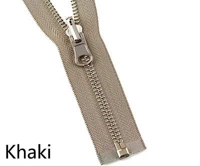 Meetee 2 шт. 60-150 см 5# металлическая вращающаяся застежка-молния с открытым концом для пуховика двусторонняя молния голова пошив одежды «сделай сам» Аксессуары