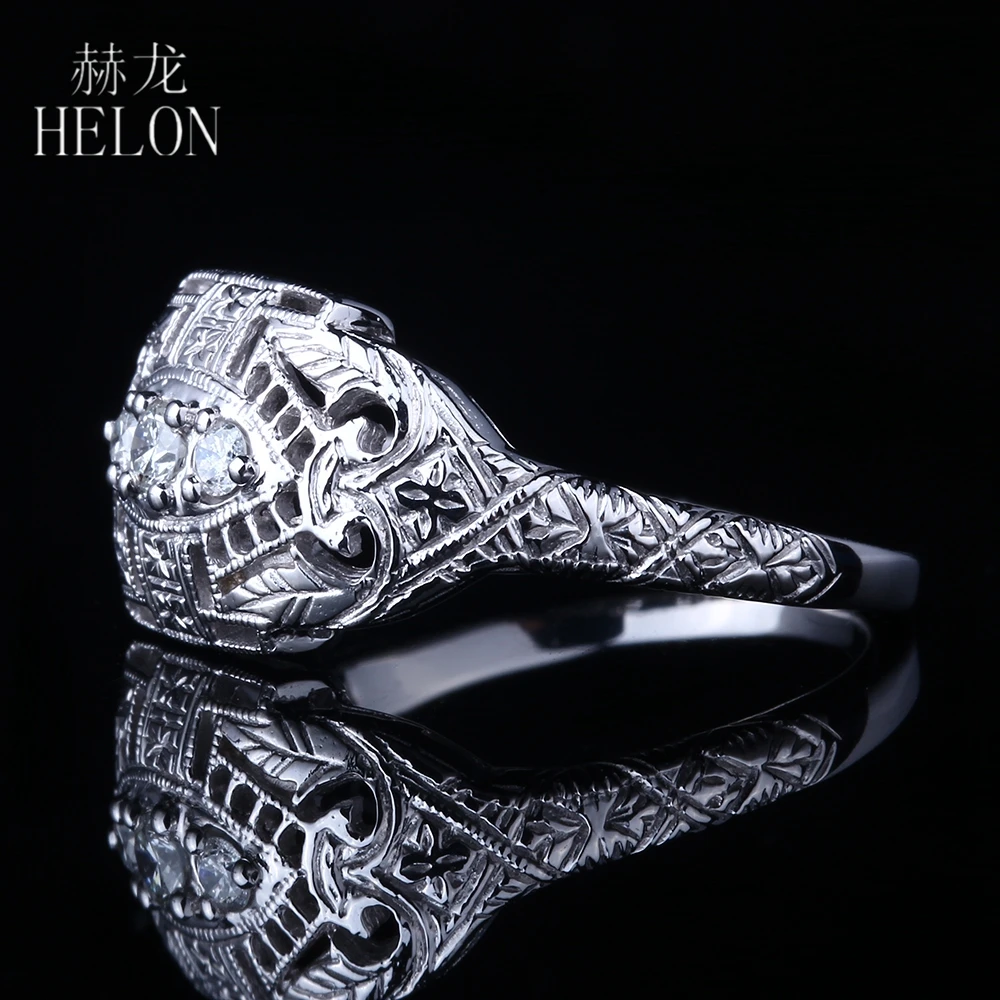 Женское кольцо из серебра 925 пробы с муассанитом | Украшения и аксессуары