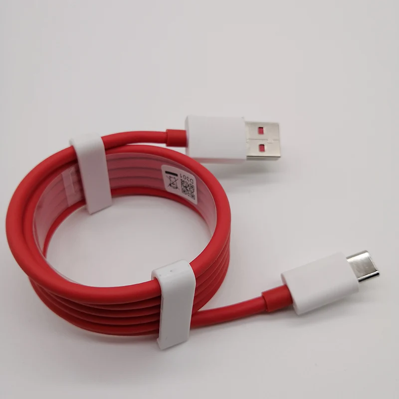 Оригинальный кабель Usb 3 1 Type C 100 см 5 В 4 а красный для Oneplus 7 Pro 6 3t 5T быстрая зарядка