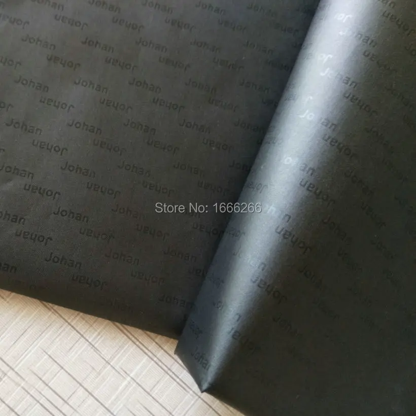 Полностью черный цвет с буквенной тканью фотообои для экранирования