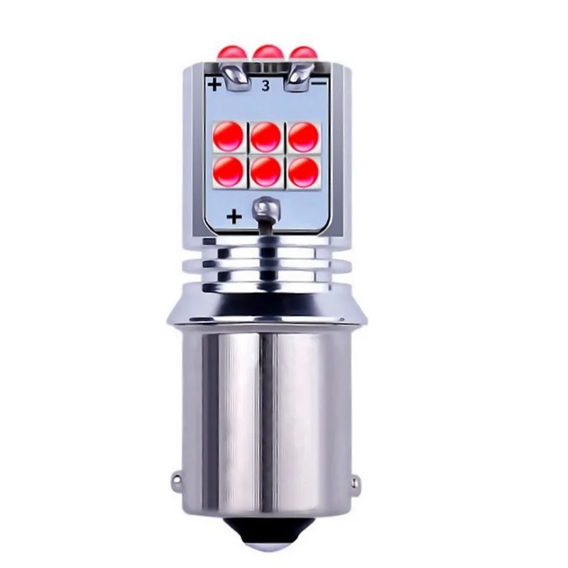 1 шт. 1156 P21W BA15S 7506 R10W супер яркий CREE Чип светодиодный автомобильный резерв лампы