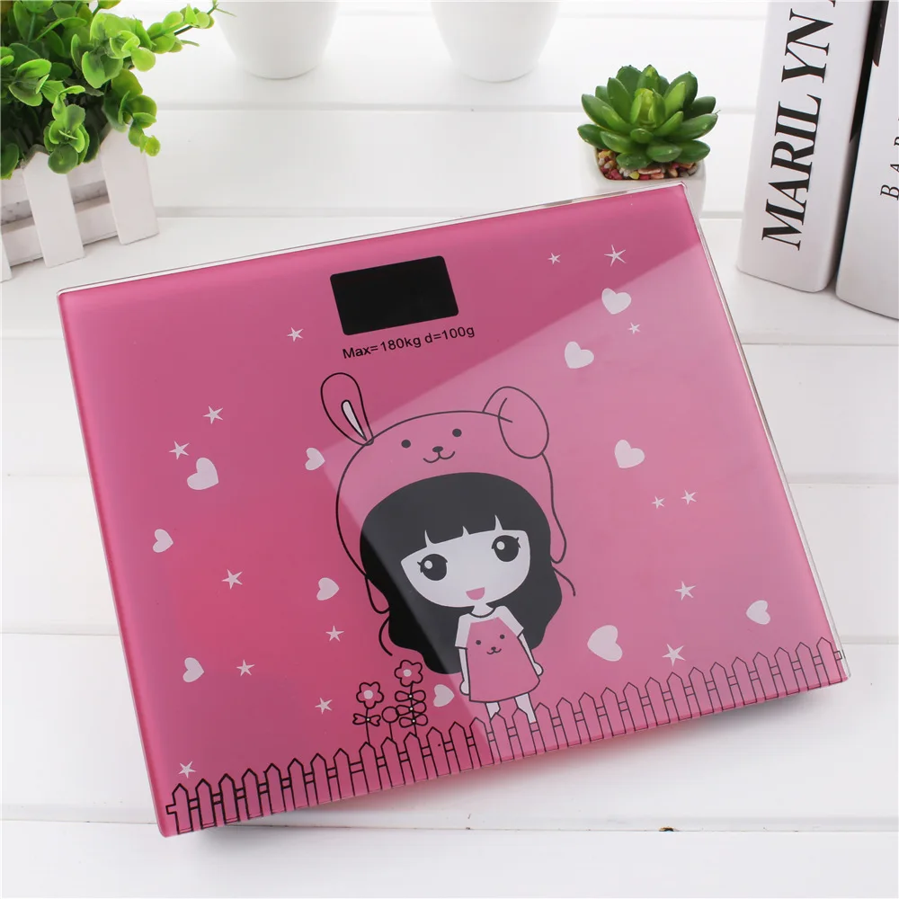 A2 Bathroom Floor Body Scale Glass Smart Household Electronic Digital Weight Balance Bariatric LCD Display 180KG/100G | Инструменты