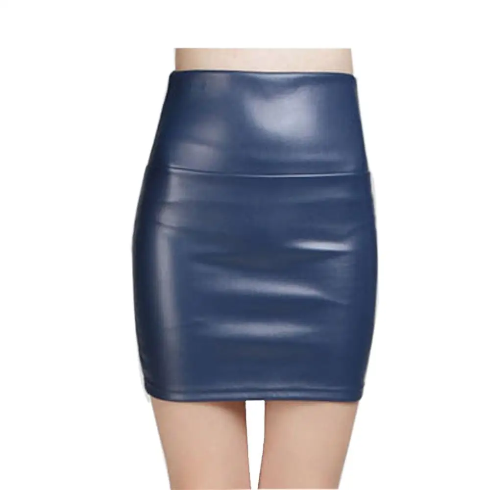 2018 новые модные женские туфли из искусственной кожи юбка Высокая талия одежда