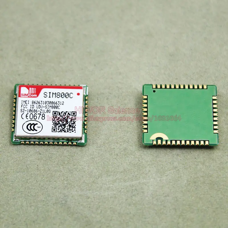 1 шт./лот SIM800C SIM800 GSM GPRS модуль четырехдиапазонный передачи SMS голоса низкое