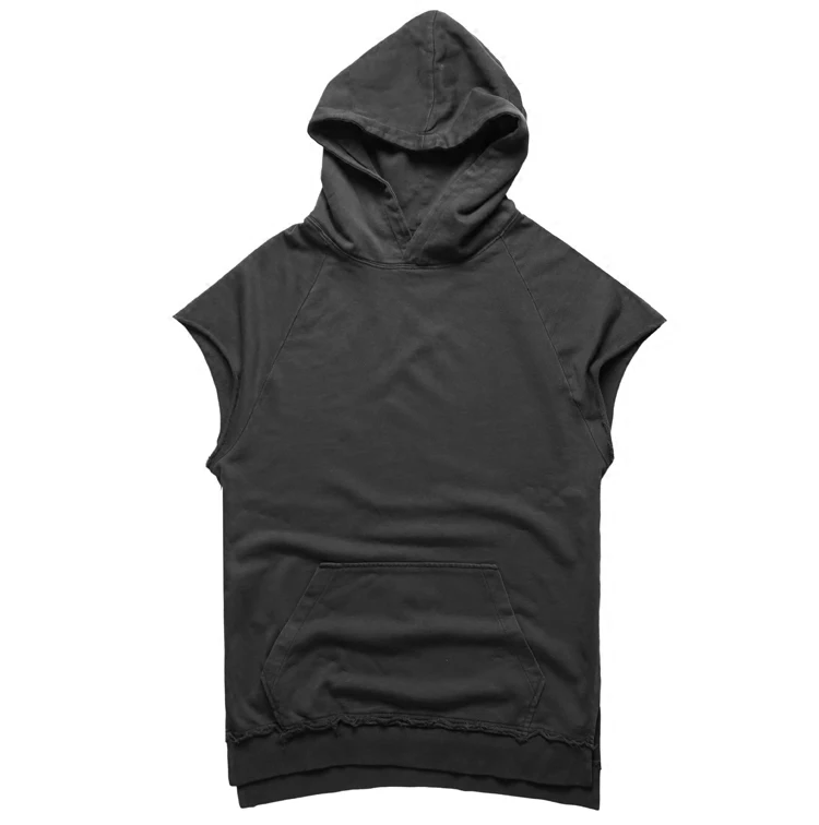 

Men new arrival oversize European style cotton casual hooded t shirt men slim brand design fashion summer hip hops t shirt T350