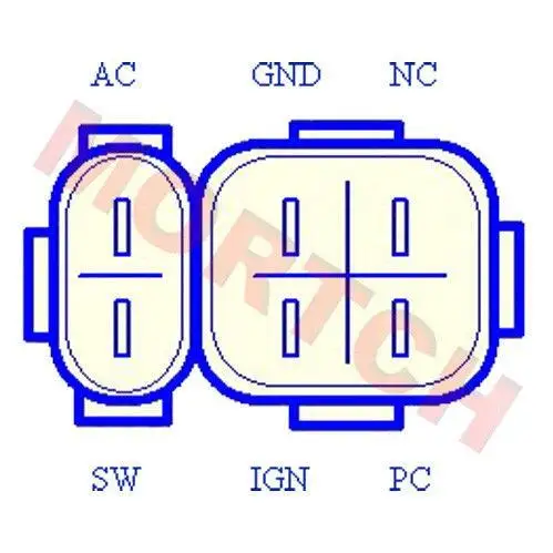 Китайский скутер GY6 запчасти AC т 2 т ход неограниченное исполнение CDI Коробка зажигания для Kymco ловкость