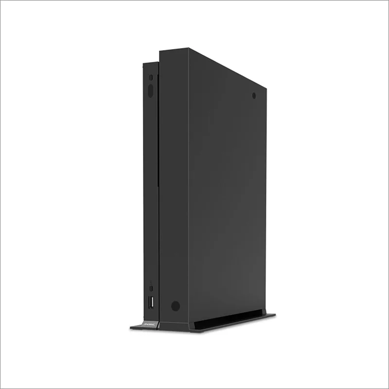 Для xbox ONE X игровая консоль ABS с металлической вертикальной консольной подставкой вертикальный держатель