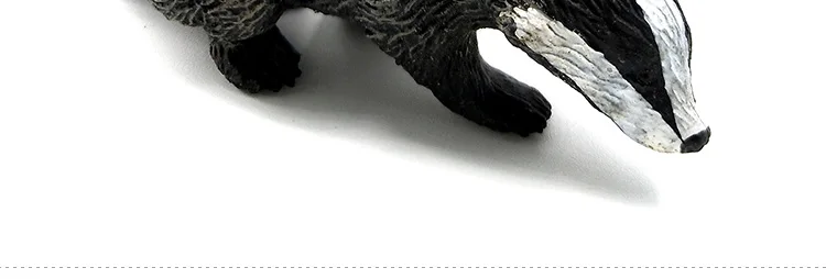 Имитация барсука Росомаха Anteater Beaver Bear фигурка животного домашний декор миниатюрное украшение для сада в виде Феи аксессуары