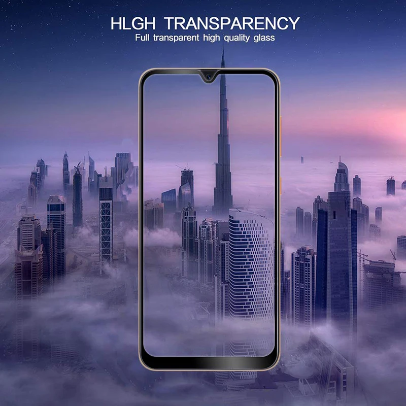 For Samsung Galaxy A50 Tempered Glass Full Cover Screen Protector A10 A30 Armor Film (2 Pack) | Мобильные телефоны и