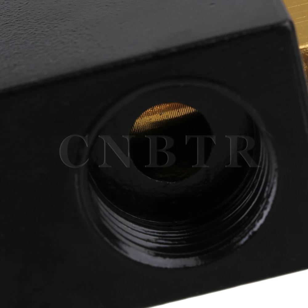 CNBTR черный сплав QE-04 1/2 &quotДиаметр Воздушный Быстрый Выпускной контроль